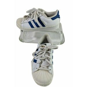 Adidas Superstar Sneakers White Blue  Leather